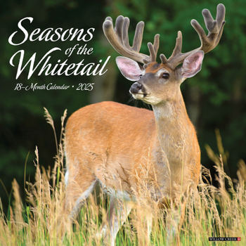Calendar Seasons of the Whitetail 2025 12 X 12 Wall Calendar Book