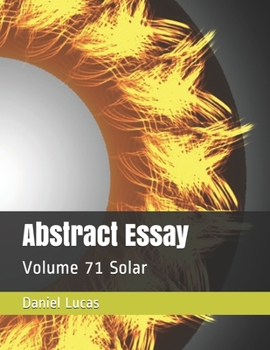 Paperback Abstract Essay: Volume 71 Solar Book