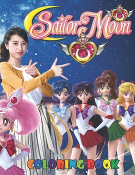 Paperback Sailor Moon: Coloring Book for Kids and Adults with Fun, Easy, and Relaxing Book
