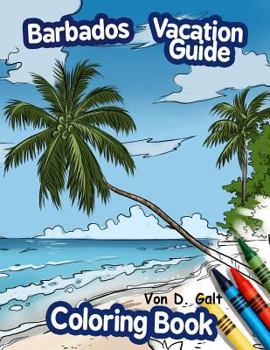 Paperback Barbados Vacation Guide Coloring Book