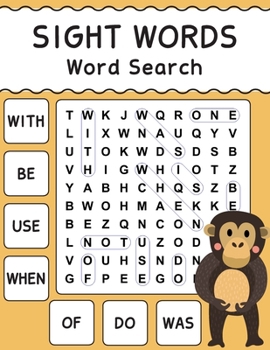 Paperback Sight Words Word Search: Practices Thinking Skills and Spelling with High Frequency Words More Than 900 up Book