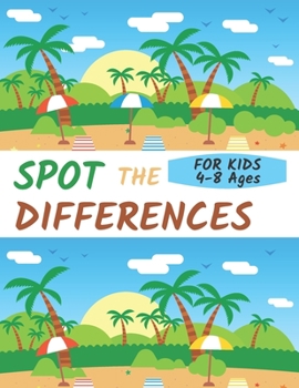 Paperback Spot The Differences For Kids 4-8 Ages: Guessing Puzzle For Creative Boys and Girls Book
