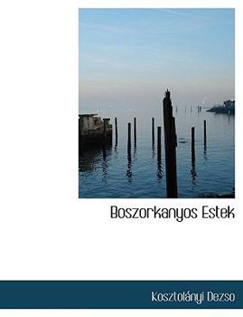 Paperback Boszorkanyos Estek [Large Print] Book