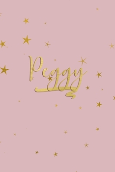 Paperback Peggy: Personalized Journal to Write In - Rose Gold Line Journal Book