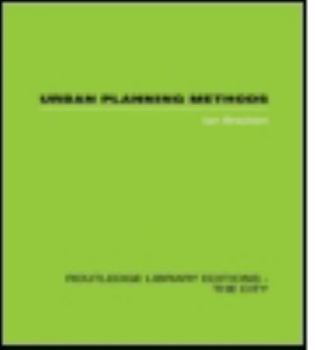 Paperback Urban Planning Methods: Research and Policy Analysis Book