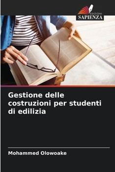 Paperback Gestione delle costruzioni per studenti di edilizia [Italian] Book