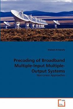Paperback Precoding of Broadband Multiple-Input Multiple-Output Systems Book