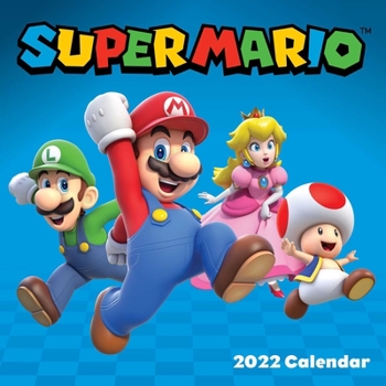 Calendar Super Mario 2022 Wall Calendar Book