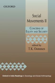 Hardcover Social Movements II: Concerns of Equity and Security Book