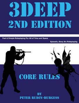 Paperback 3Deep 2nd Edition: Fast and simple role playing Book