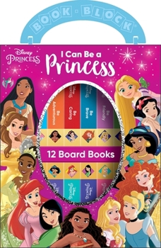 Board book Disney Princess: I Can Be a Princess 12 Board Books Book