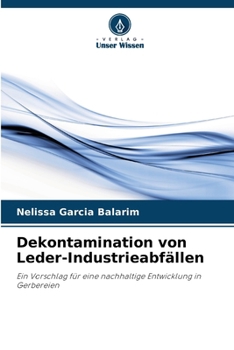 Paperback Dekontamination von Leder-Industrieabfällen [German] Book