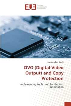 Paperback DVO (Digital Video Output) and Copy Protection Book