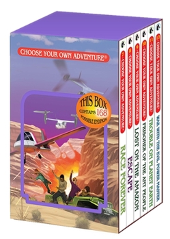 Paperback Choose Your Own Adventure 6-Book Boxed Set #2 (Race Forever, Escape, Lost on the Amazon, Prisoner of the Ant People, Trouble on Planet Earth, War with Book