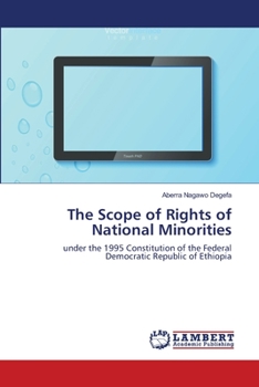 Paperback The Scope of Rights of National Minorities Book