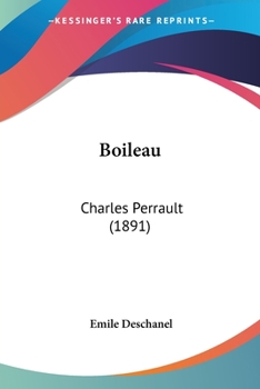 Paperback Boileau: Charles Perrault (1891) [French] Book