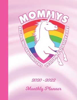 Monthly Planner: Mommy White 2 Year Organizer with Note Pages (24 Months) | Jan 2020 - Dec 2021 | Month Planning | Appointment Calendar Schedule | Plan Each Day, Set Goals & Get Stuff Done