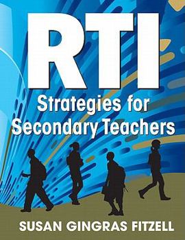 Paperback RTI Strategies for Secondary Teachers Book