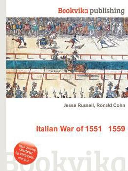 Paperback Italian War of 1551 1559 Book