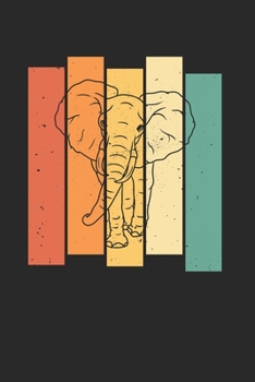 Paperback Elefant Notizbuch: Elefant Notizbuch f?r Liebhaber / Notizheft / Notizblock A5 (6x9in) Dotted Notebook / Punkteraster / 120 gepunktete Se [German] Book