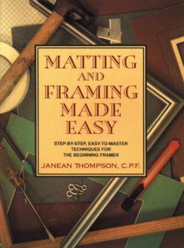 Paperback Matting and Framing Made Easy Book
