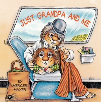Paperback Just Grandpa and Me Book