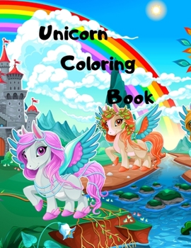 Paperback Unicorn Coloring Books For Toddlers Book