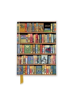 Hardcover Bodleian Libraries: Bookshelves 2024 Luxury Pocket Diary - Week to View Book
