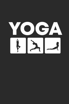 YOGA: Meditation Yoga Notebook Namaste Planer Notizbuch Yogi Om lined Journal 6x9 liniert