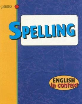 Paperback Spelling (English in Context) Book