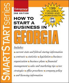 Paperback How to Start a Business in Georgia (Smart Start) Book