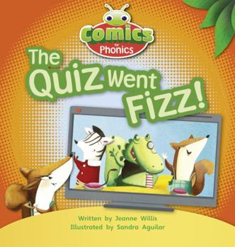 Paperback Bug Club Comics for Phonics Reception Phase 3 Set 07 The Quiz Went Fizz (BUG CLUB) Book