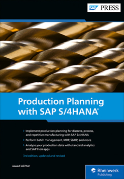 Hardcover Production Planning with SAP S/4hana Book