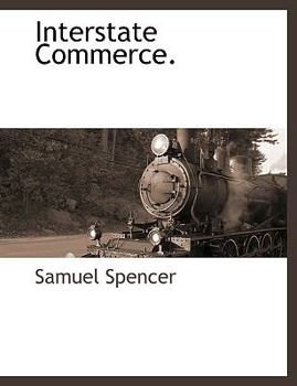 Paperback Interstate Commerce. Book