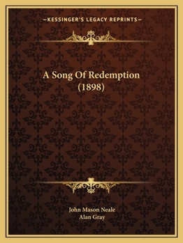 Paperback A Song Of Redemption (1898) Book