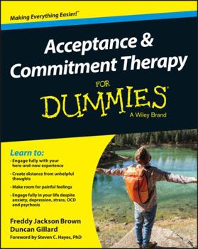 Paperback Acceptance and Commitment Therapy for Dummies Book