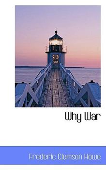 Hardcover Why War Book