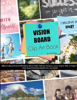 Paperback Vision Board Clip Art Book