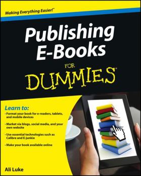 Paperback Publishing E-Books for Dummies Book