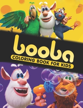 Paperback Booba Coloring Book: A Cool Coloring Book for Fans of Booba..Lot of Designs to Color, Relax and Relieve Stress Book