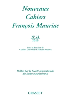 Paperback Nouveaux Cahiers Francois Mauriac N 24 [French] Book