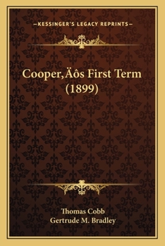 Paperback Cooper's First Term (1899) Book