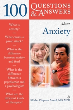 Paperback 100 Q&as about Anxiety Book