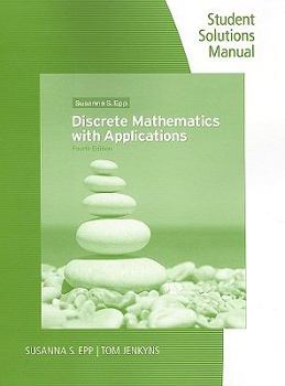 Paperback Discrete Mathematics with Applications, Student Solutions Manual and Study Guide Book