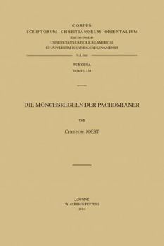 Paperback Die Monchsregeln Der Pachomianer [German] Book