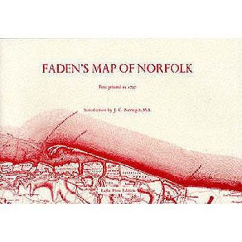 Paperback Faden's Map of Norfolk Book
