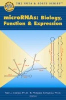 Hardcover Microrna: Biology, Function & Expression Book