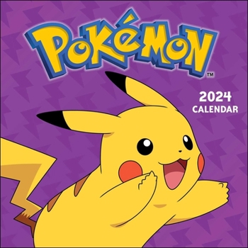 Calendar Pokémon 2024 Wall Calendar Book