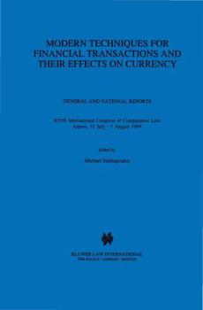 Hardcover Modern Techniques For Fin Transactions & Their Effects On Currenc Book