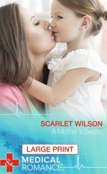 Hardcover A Mother's Secret [Large Print] Book